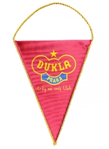 Dukla Prague Crest Pennant - Small