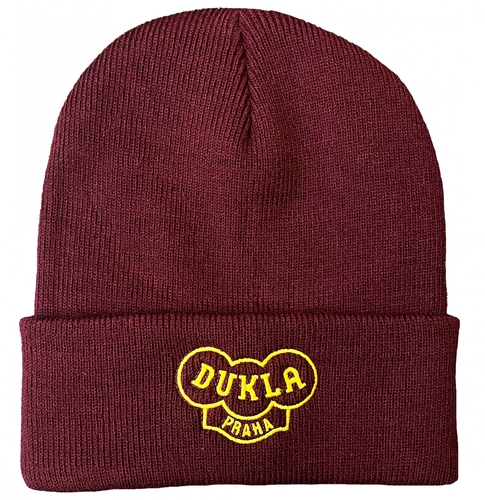 Burgundy beanie