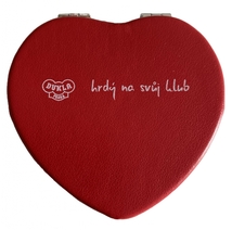 Heart Shaped Pocket Mirror