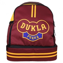 Sports Backpack - Burgundy-yellow